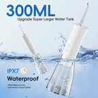 Portable Cordless Water Flosser for Teeth Cleaning