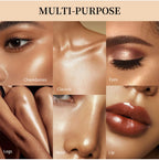 Silky Baked Highlighter Powder for Radiant Glass Skin Glow