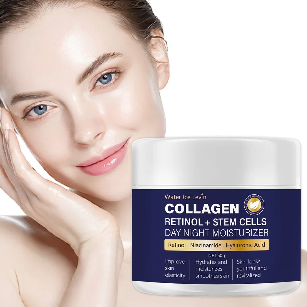 Collagen Retinol Face Cream Anti Aging Moisturizer Day Night Skincare