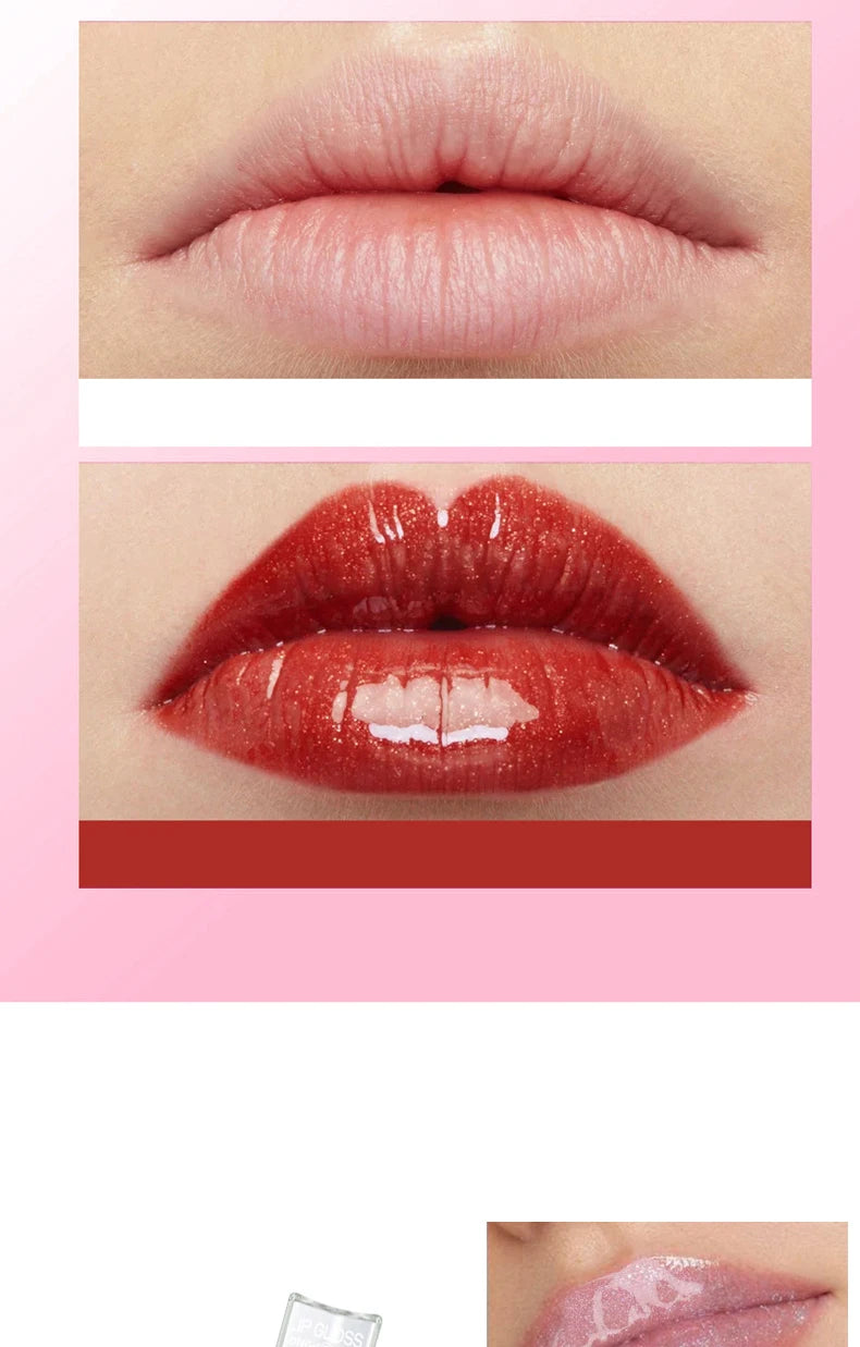 Hydrating Lip Gloss Waterproof Non-Stick Moisturizing Lip Tint - 17
