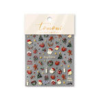 3D Christmas Cartoon Nail Art Stickers