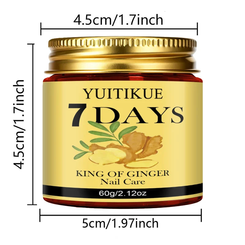 YUITIKUE Ginger Nail Repair Cream 60g Cuticle Nourishing Treatment - 8