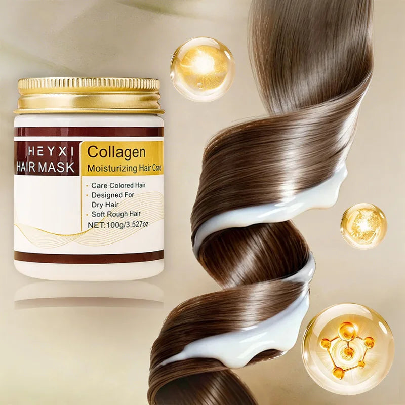 HEYXI Collagen Moisturizing Hair Mask for Dry and Colored Hair 100g
