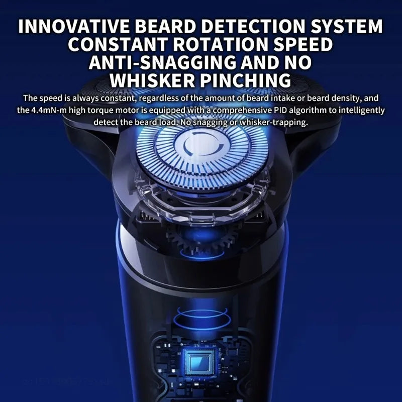 Mijia S700 Electric Shaver Rotary Beard Trimmer Waterproof Razor - 2