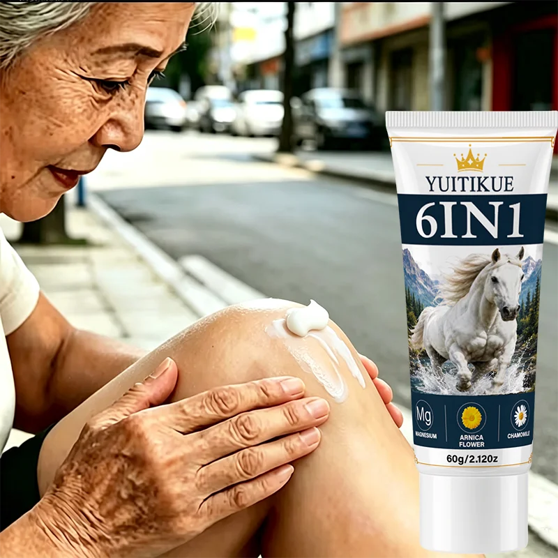 YUITIKUE 6 in 1 Muscle and Joint Relief Cream Hydrating Massage Lotion