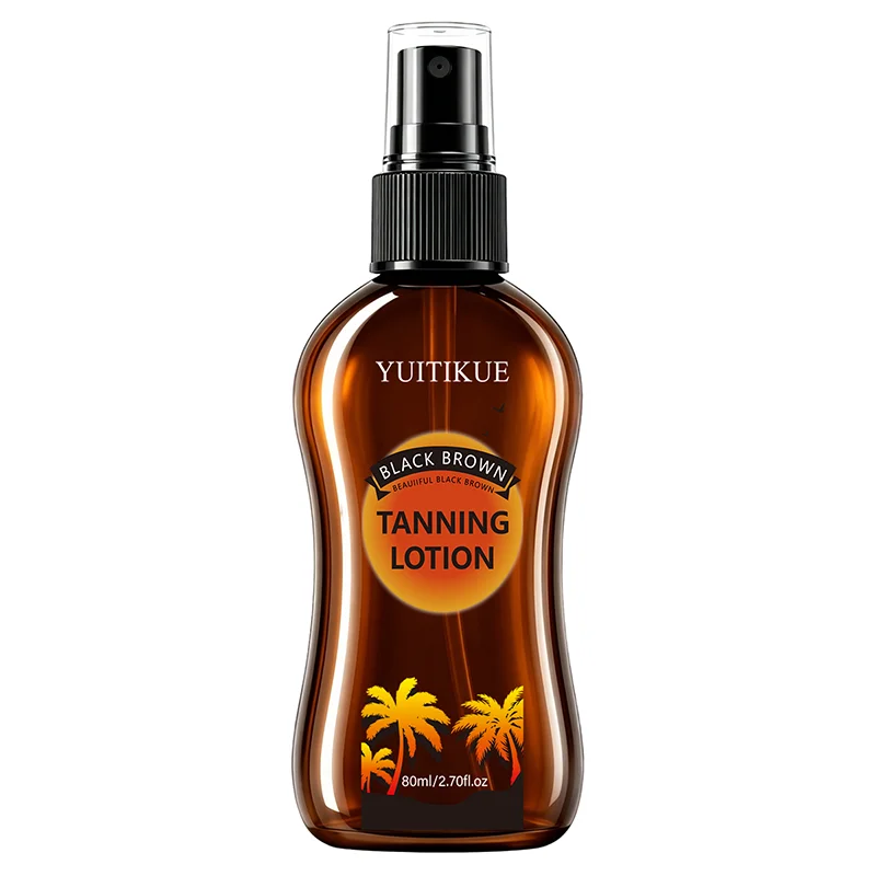 YUITIKUE Natural Sun Tanning Lotion Streak Free Body Bronzer Spray 80ml - 14