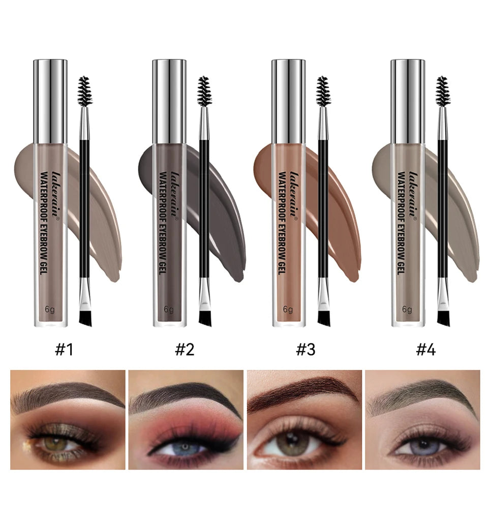 Waterproof Eyebrow Tint Gel for Defined Natural Brows