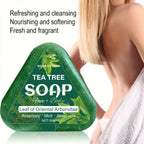 Tea Tree Shampoo Soap Bar All in One Face and Body Cleansing Bar 120g