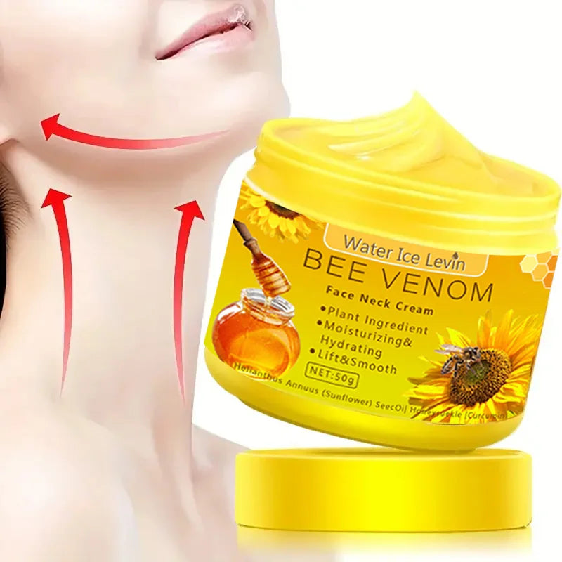 Bee Venom Face and Neck Cream Moisturizing Anti Aging Firming Treatment - 1