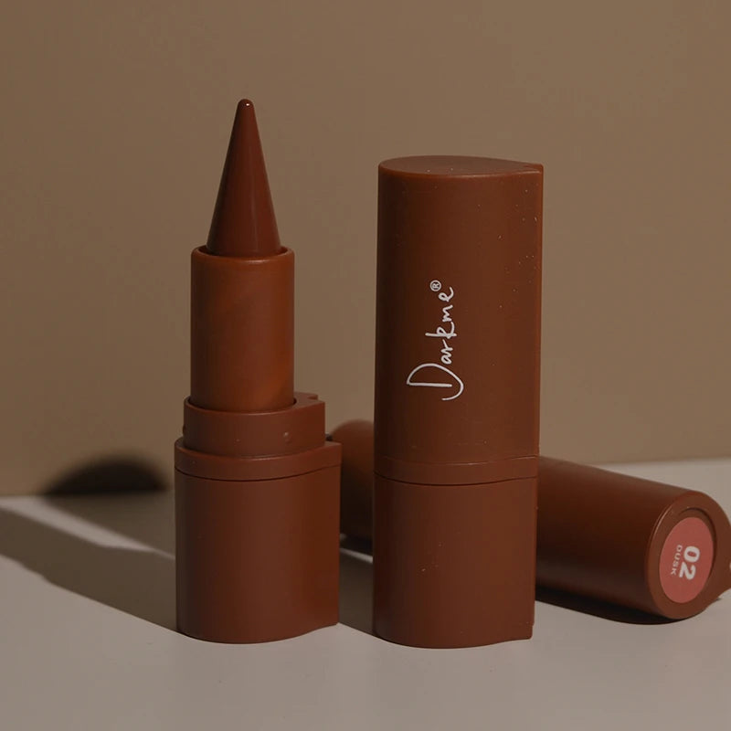 Matte Velvet Lip Liner Crayon for Long-Lasting Waterproof Makeup - 7