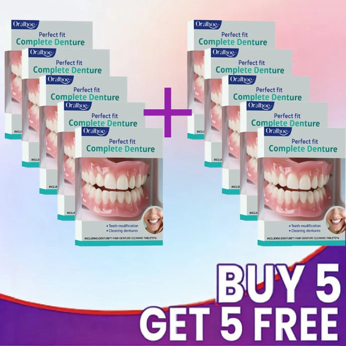 Cosmetic Silicone Dentures for Natural Smile