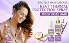 Lavender Extract Thermal Hair Protection Spray for Natural Hair and Wigs