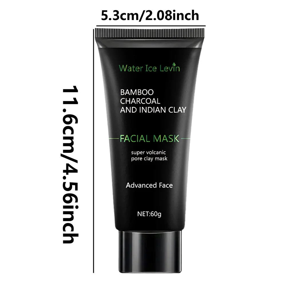 Bamboo Charcoal Black Peel Off Mask Pore Cleansing Face Treatment
