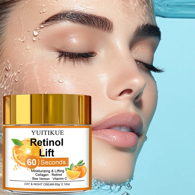 YUITIKUE Retinol Lift Cream Moisturizing Anti Aging Face Cream 60g