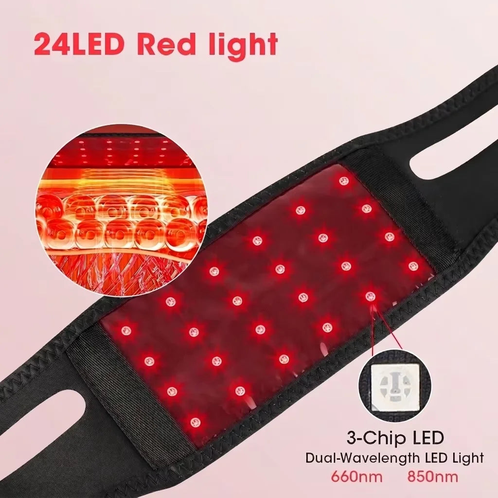 Red and Infrared Light Therapy Wrap for Neck and Body