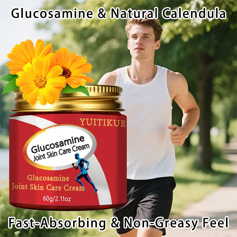 YUITIKUE Glucosamine Joint Cream – Fast Absorbing Body Care 60g - 4