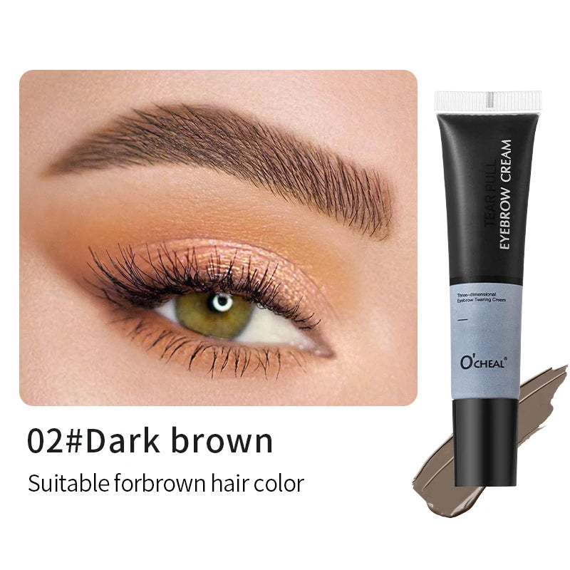 O'CHEAL 3D Tear Off Eyebrow Cream Waterproof Tint Gel