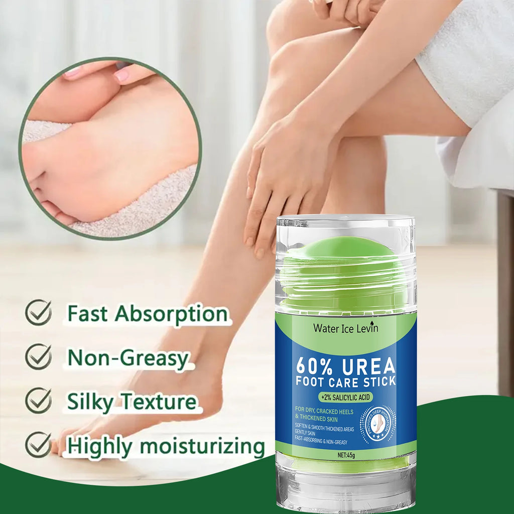 Urea Foot Care Stick for Dry Cracked Heels Moisturizing Repair Balm
