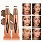 Liquid Face Contour and Highlighter Wand with Cushion Applicator