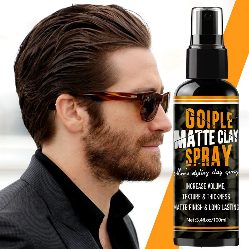 Goiple Matte Clay Hair Spray for Men Texturizing Volume Styling Mist