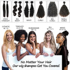 Goiple Coconut Oil Wig Milk Shampoo Hair Care and Repair Cleanser