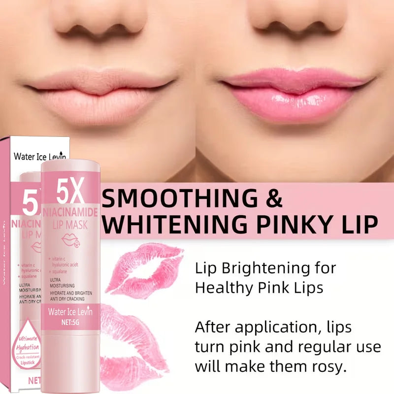 Water Ice Levin Niacinamide Lip Balm Moisturizing Hydrating Lip Care