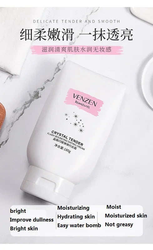 Venzen Crystal Tender Whitening Moisturizing Body Cream 180g