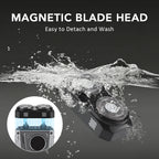 Portable Electric Shaver for Travel and Daily Grooming