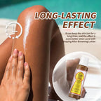 Sunless Tanning Body Lotion for Deep Bronze Glow