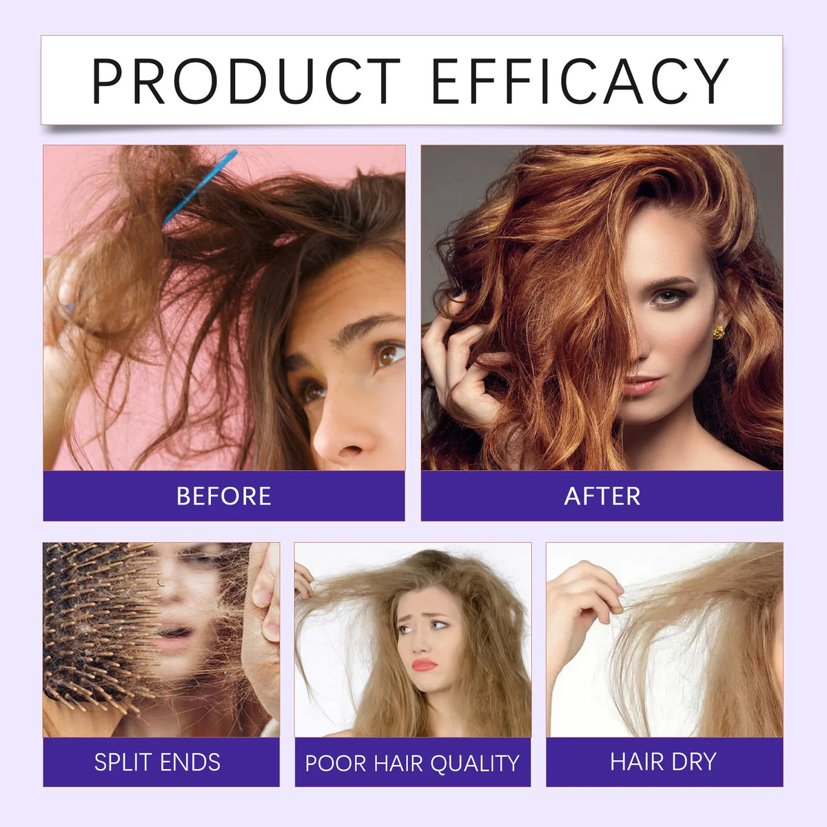 Protein Correction Hair Straightening Cream for Frizzy Hair