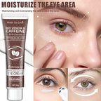 Caffeine Eye Cream for Dark Circles Puffiness and Wrinkle Reduction