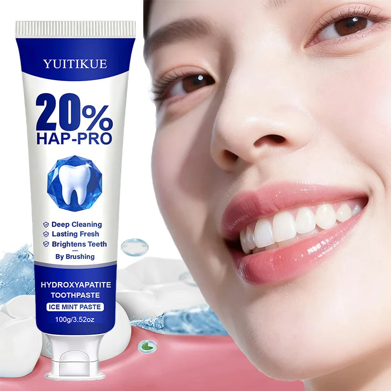YUITIKUE HAP-PRO Ice Mint Toothpaste for Teeth Whitening and Oral Care
