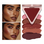 Long-Lasting Matte Satin Cream Blush for Natural Cheek Color