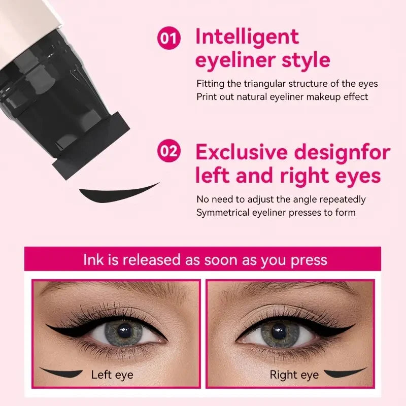 PAZT Integrated Winged Eyeliner Stamp Waterproof Liquid Eye Pen