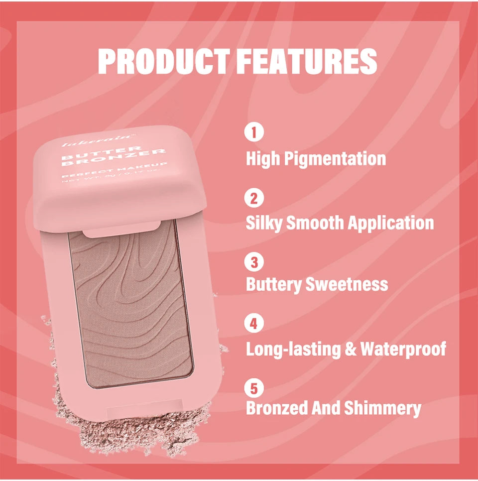 Waterproof Butter Bronzer for Face Contouring