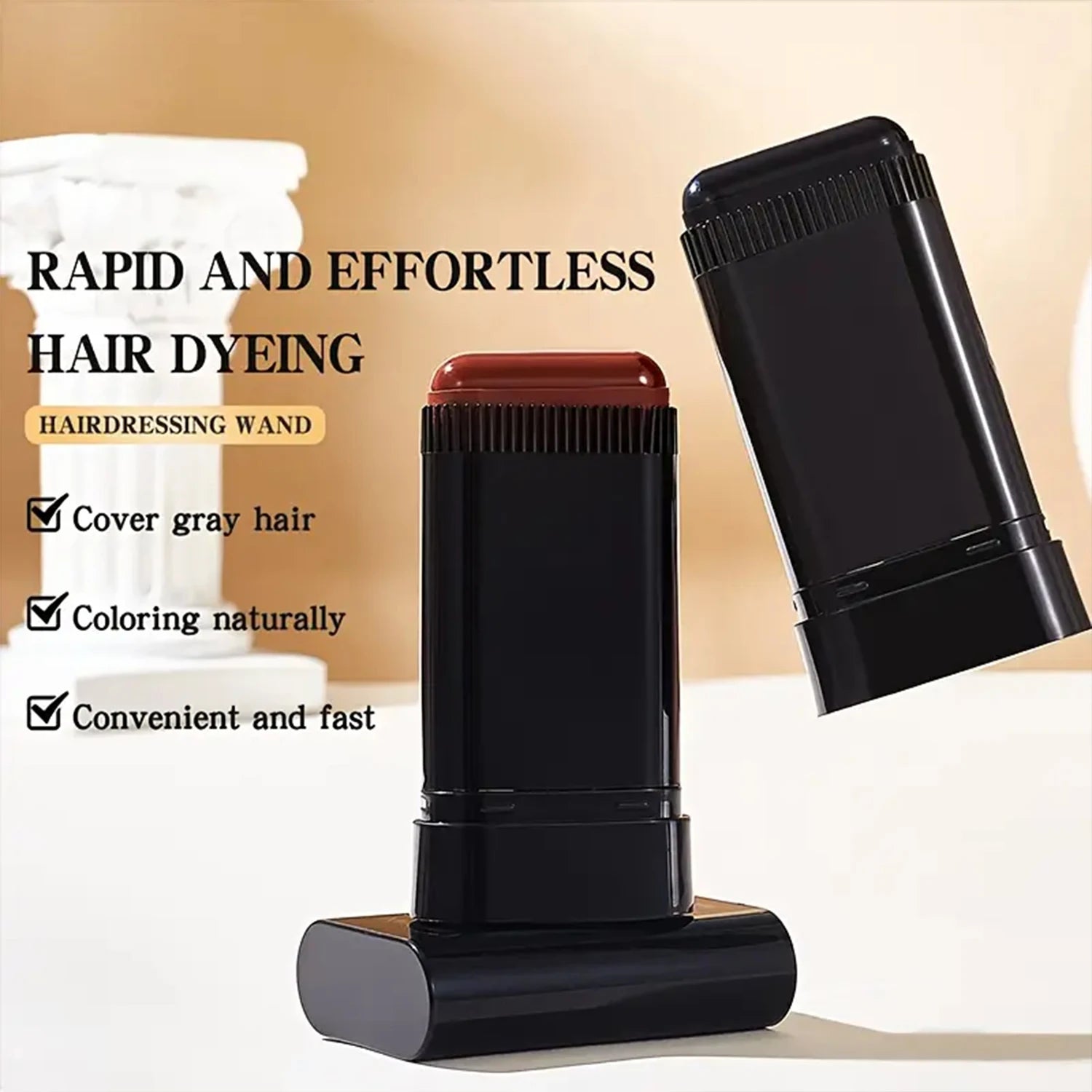 Water Ice Levin Temporary Hair Dye Stick Washable Gray Hair Cover Up - 8