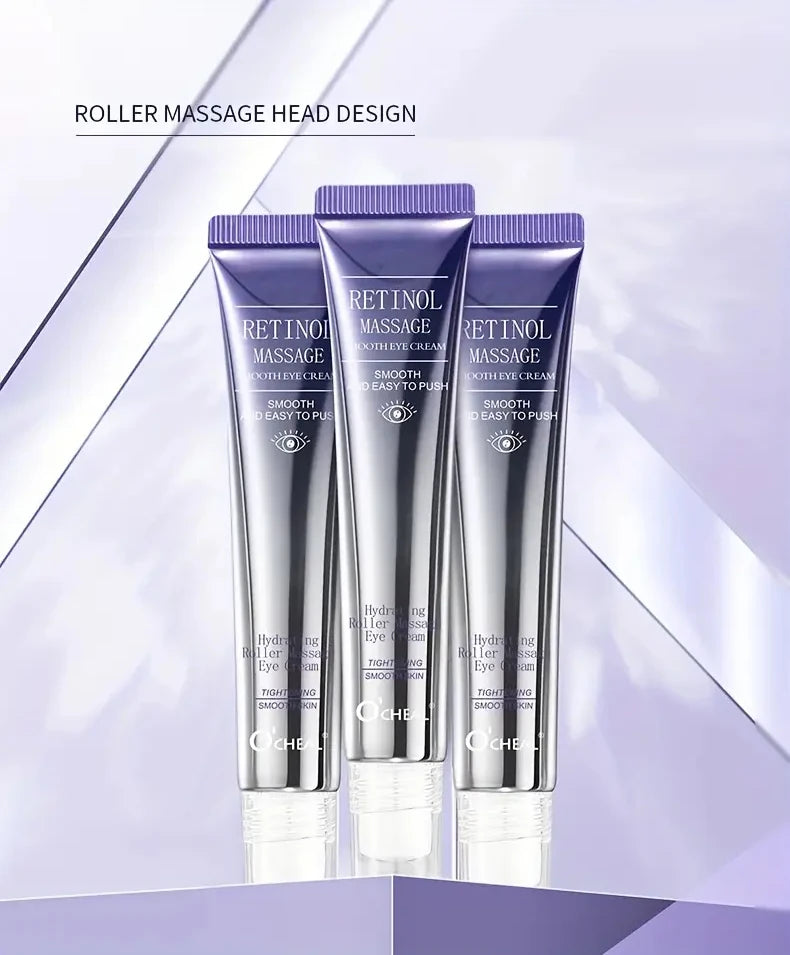 Retinol Eye Cream Roller Anti Aging Moisturizer for Dark Circles