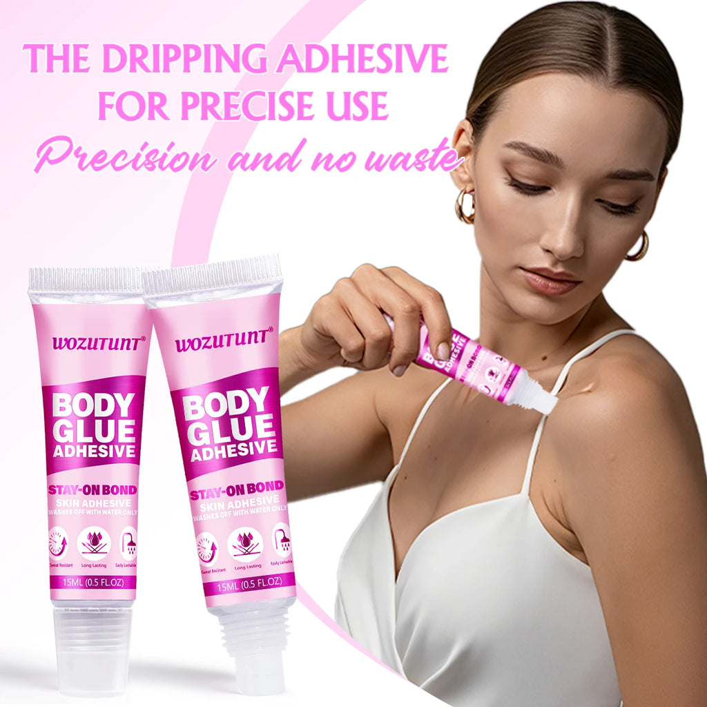 Invisible Fashion Tape and Body Glue Adhesive Set
