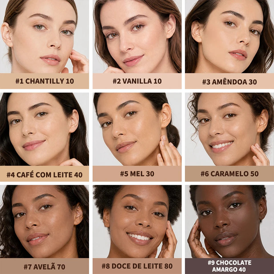 Velvet Matte Liquid Foundation for All-Day Wear - 10