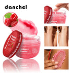 Raspberry and Vanilla Sugar Body Scrub for Smooth Skin