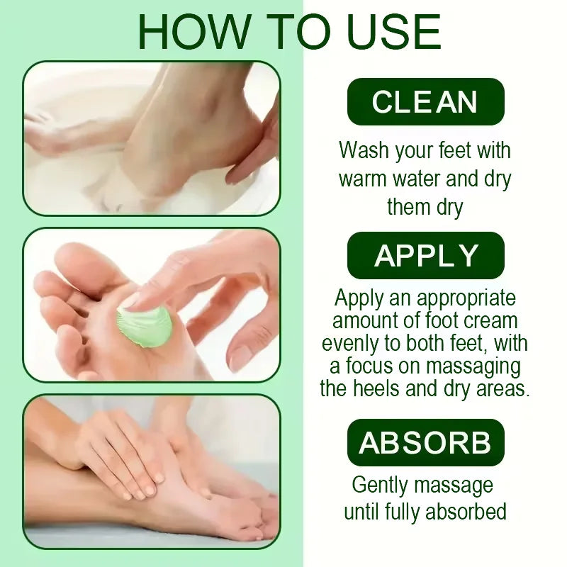 Yuitikue Tea Tree Oil Foot Cream for Dry Cracked Feet 60g