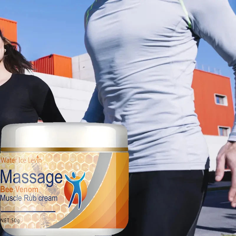 Bee Venom Muscle Massage Cream Soothing Body Rub 50g - 2