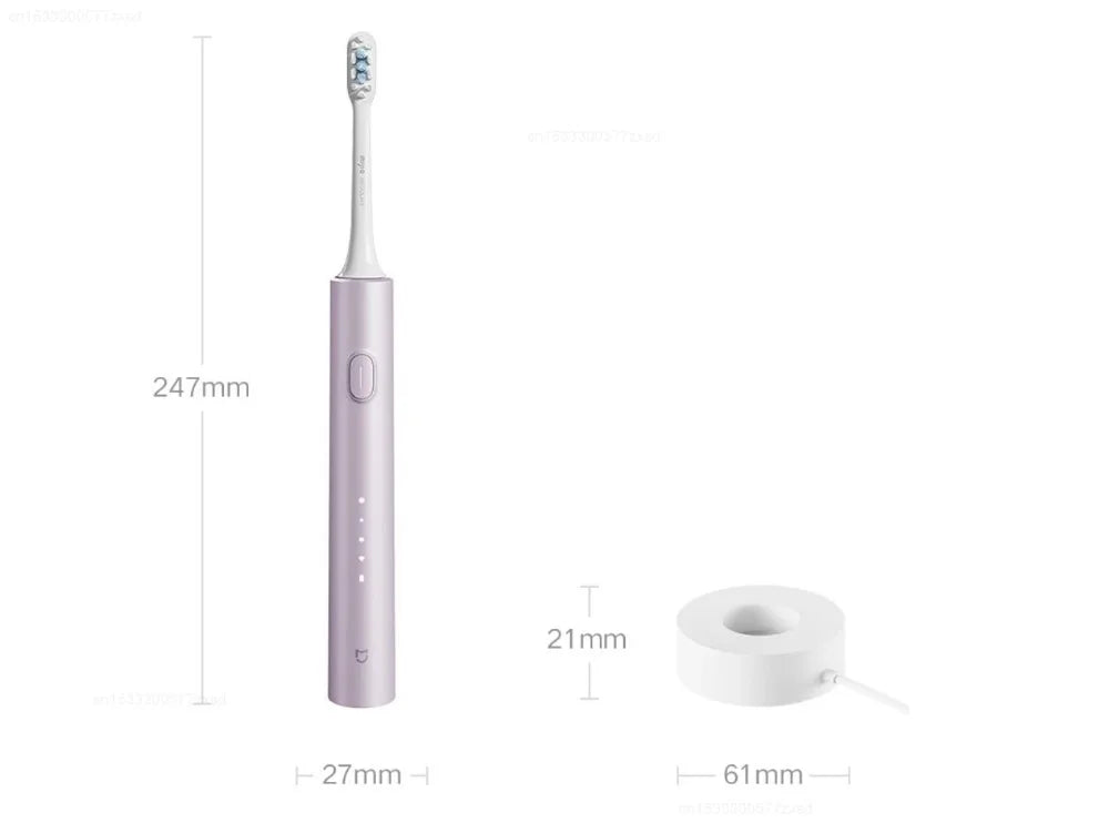 Mijia T302 Sonic Electric Toothbrush Rechargeable Waterproof Power Brush - 7