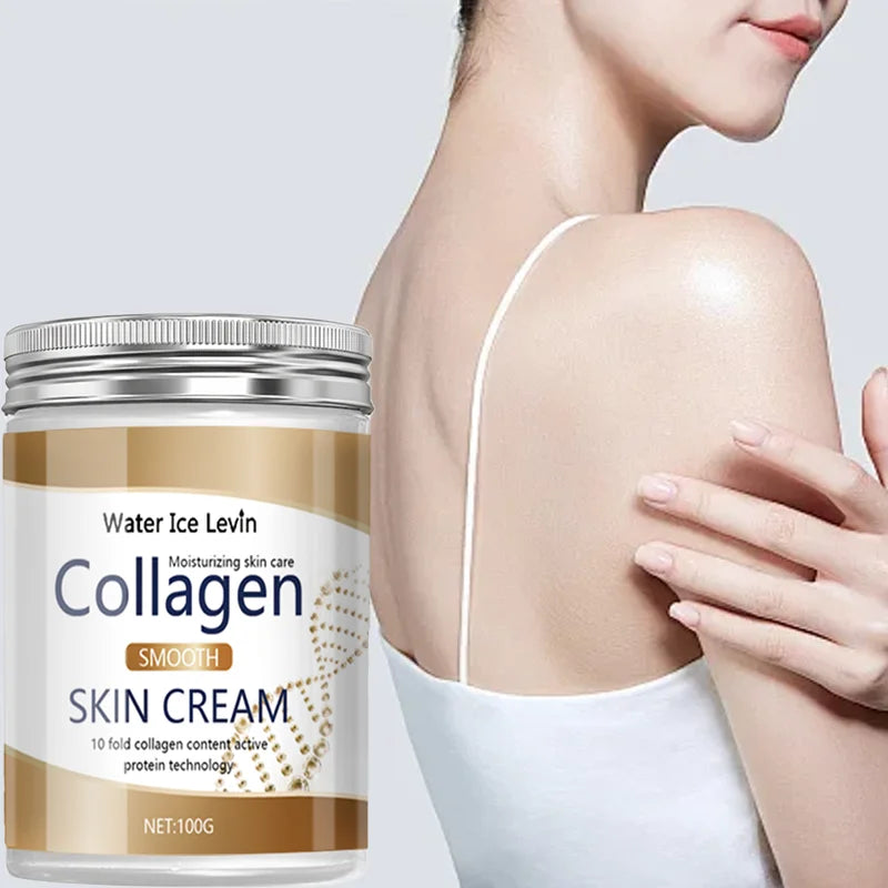 Water Ice Levin Collagen Body Lotion Firming Moisturizer Cream 100g - 2