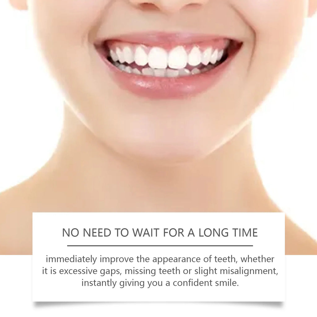 Adjustable Snap-On Smile Veneers for Missing Teeth