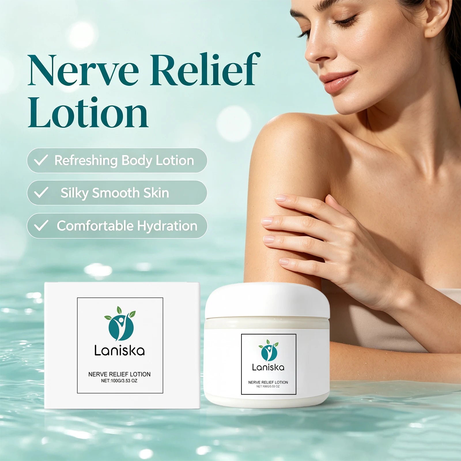 Soothing Nerve Relief Lotion for Tired Skin - 3