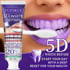 YUITIKUE 5D White Repair Toothpaste Enamel Brightening and Fresh Breath