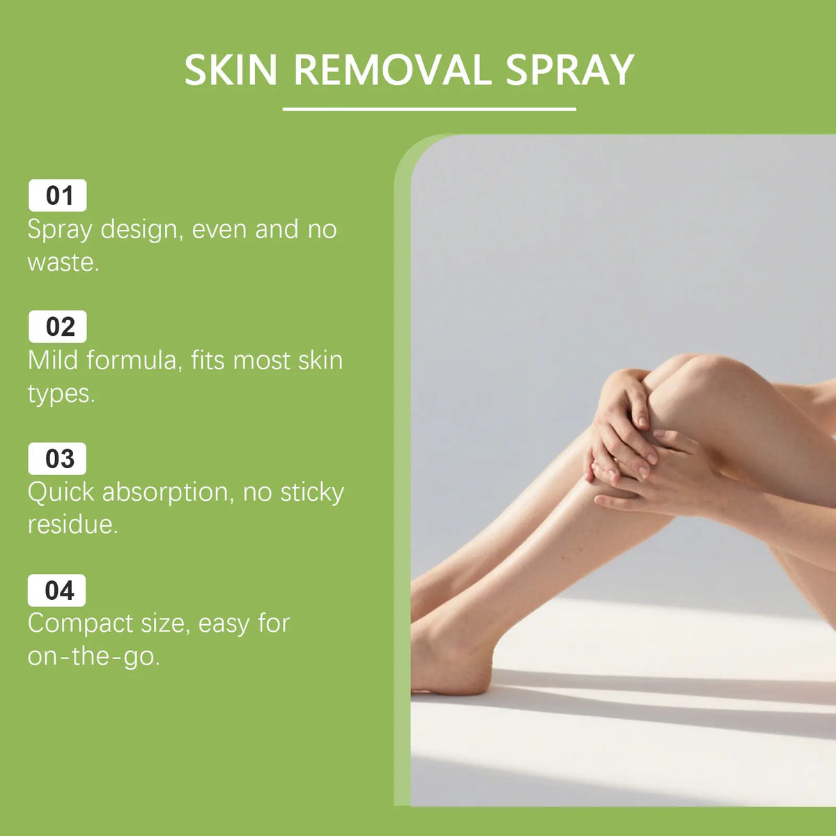 Gentle Adhesive Remover Spray for Skin Tape and Bandage Residue