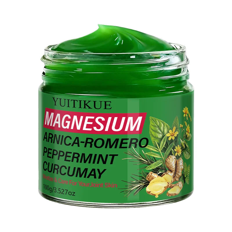 Magnesium Body Cream with Rosemary and Peppermint Herbal Moisturizer - 16