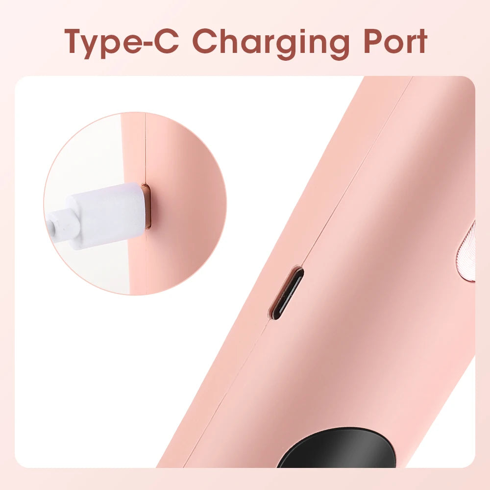 Waterproof Dual-Head Electric Body Shaver for Women
